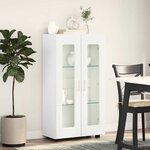 vidaXL Buffet FLORIN Blanc 55 5 x 29 x 103 cm Bois d'ingénierie