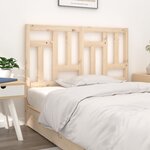 vidaXL Tête de lit 125 5x4x100 cm Bois massif de pin