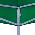 vidaXL Tente de fête 291 x 291 x 315 cm Vert Tissu Oxford