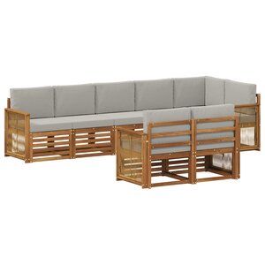 vidaXL Ensemble de canapés d'extérieur 7 pc