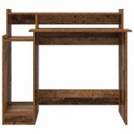 vidaXL Bureau Bois ancien 97 x 45 x 90 cm Bois d'ingénierie
