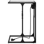 vidaXL Cabinet de chevet Gris Sonoma 41 5 x 26 x 60 5 cm