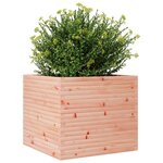 vidaXL Jardinière 80x80x68 5 cm bois massif douglas