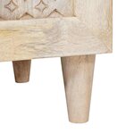 vidaXL Cabinet de salle de bain Montage mural Blanc 38 x 33.5 x 160 cm