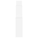 vidaXL Étagère murale cube Blanc 80x15x78 5 cm Bois d’ingénierie