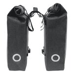 Willex Sacoches de vélo imperméables 34 L gris