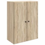 vidaXL Armoire Murale Chêne Sonoma 66 x 34 5 x 90 cm Bois d'ingénierie