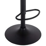 vidaXL Tabourets de bar lot de 2 taupe tissu