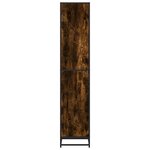 vidaXL Bibliothèque chêne fumé 40x35x170 5 cm bois d'ingénierie