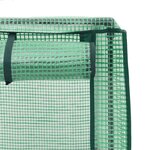 vidaXL Jardinière surélevée avec housse et roues aspect rotin