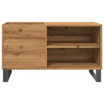 vidaXL Armoire à disques chêne artisanal 84 5x38x48 cm bois ingénierie