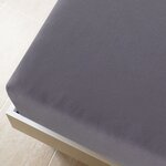 vidaXL Draps-housses Jersey 2 Pièces Anthracite 160x200 cm Coton