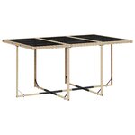 vidaXL Ensemble à manger de jardin coussins 7 Pièces mélange beige rotin