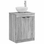 vidaXL Armoire de salle de bain Sonoma gris 54 x 41 x 70 cm