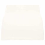 vidaXL Coussin pour jambes Blanc 68 x 41 x 24 cm