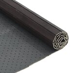vidaXL Tapis rectangulaire marron foncé 60x100 cm bambou