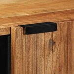 vidaXL Buffet avec étagère Marron 90 x 33 x 75 cm Bois d'acacia massif