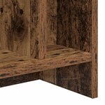 vidaXL Meuble TV Bois ancien 50 x 35 x 45 cm Bois d'ingénierie