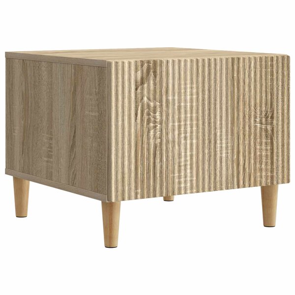 vidaXL Table basse Chêne Sonoma 49 x 50 x 40 cm Bois d'ingénierie
