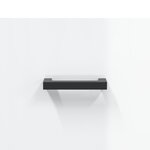 vidaXL Table basse blanc brillant 50x50x40 cm bois d'ingénierie