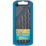 Wolfcraft jeu de forets à métaux 5 pièces 2-6 mm 7121000