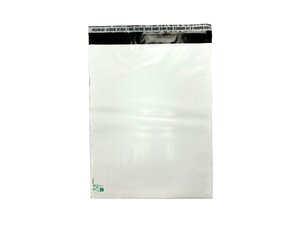 100 Enveloppes plastique opaques 80 microns N°5 - 415x520mm