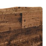 vidaXL Tête de lit Bois Ancien 140 cm Bois d'ingénierie