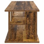 vidaXL Support de télévision Bois ancien 96 x 35 x 33 5 cm