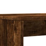 vidaXL Ensemble table à manger et bancs 3 Pièces bois d'ingénierie