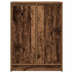 vidaXL Buffet vieux bois 57x34x76 cm bois d'ingénierie