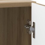 vidaXL Cabinet de chevet Chêne artisanal 43 x 34 5 x 50 cm