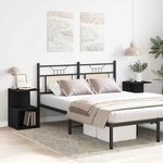 vidaXL Cabinet de chevet 2 Pièces Chêne noir 35 x 35 x 55 cm