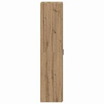 vidaXL Haut Armoire chêne artisanal 50 x 42 5 x 185 cm