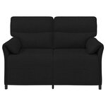 vidaXL Canapé 100  polyester  cadre en métal  MDF  Contreplaqué