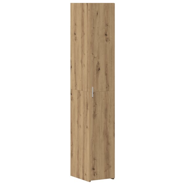 vidaXL Buffet haut Chêne artisan 30x42.5x185 cm Bois d'ingénierie