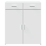 vidaXL Buffet blanc 80x42 5x93 cm bois d'ingénierie
