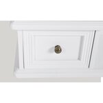 vidaXL Coiffeuse avec miroir pivotant rectangulaire MDF