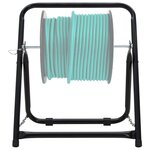 vidaXL Chariot pour enrouleur de tuyau 48 cm 45 kg noir