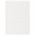 vidaXL Jardinière blanc 50x50x68 5 cm bois de pin massif