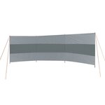 Bo-Camp Brise-vent avec bares supérieures Caira Plus 500x140 cm