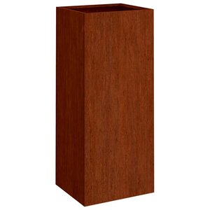 vidaXL Jardinière 32x29x75 cm acier corten
