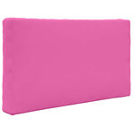 vidaXL Coussin de canapé d'extérieur 2 Pièces Rose Polyester