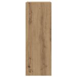 vidaXL Meubles TV 2 Pièces chêne artisanal 30 5x30x90cm bois d'ingénierie