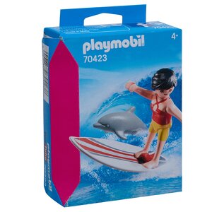 PLAYMOBIL 70423 - Surfeuse avec un dauphin