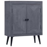 vidaXL Buffet Bois solide de manguier 60x30x76 cm