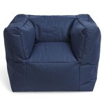 Jollein fauteuil pour enfants beanbag bleu jean
