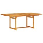 vidaXL Ensemble de salle à manger pour jardin 5 Pièces Marron