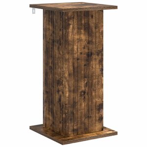 vidaXL Support de Plante Chêne fumé 30 5 x 30 x 60 5 cm
