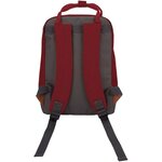 ABBEY Petit sac a dos en polyester 300T - Doublure 100% polyester - Dimensions 24 x 10 x 33cm - Rouge Bordeaux