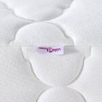 vidaXL Matelas Blanc 160 x 80 cm Mousse